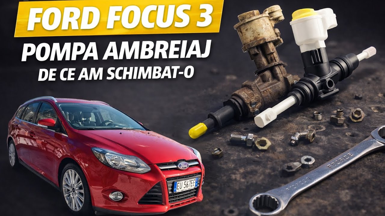 Am luat cea mai ieftină pompă de ambreiaj pentru Focus 3. De ce