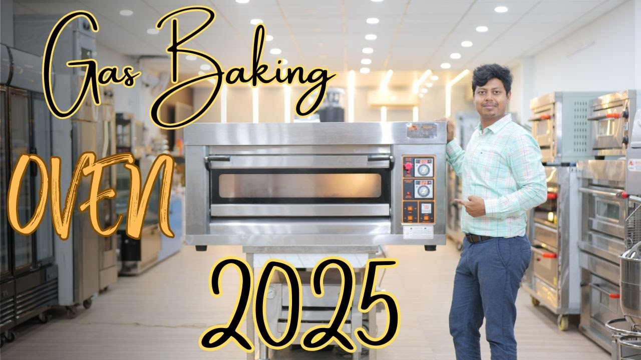 1 Deck 2 Tray Gas Deck Oven | Fully Stainless Steel Deck Oven For Gas 