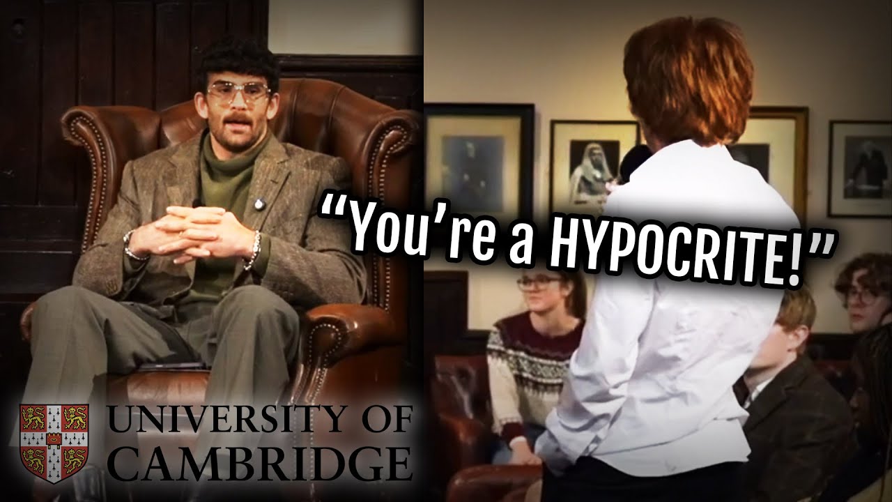 I DEBATED CAMBRIDGE UNIVERSITY STUDENTS