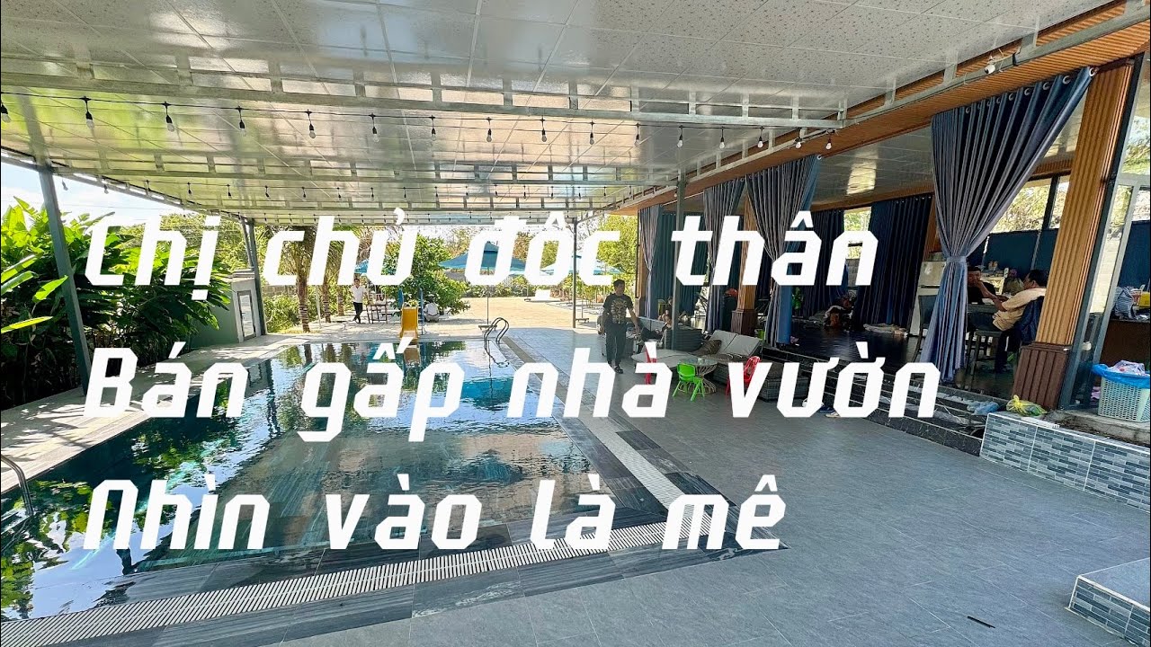 chị chủ độc thân khó khăn đành phải bán nhà vườn tại bà rịa vũng tàu để xoay sở công việc