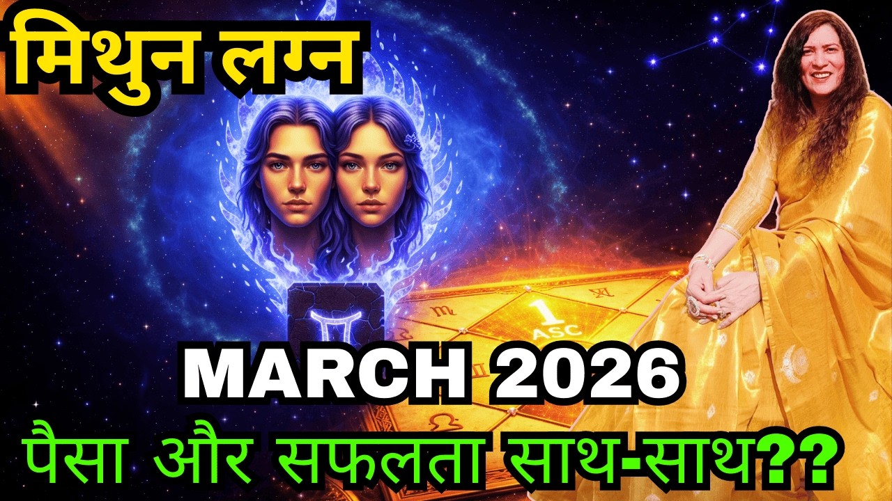March 2026 Mithun Rashi: Smart Moves, Big Money?? #astrology #gemini
