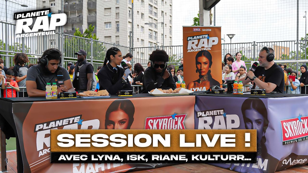 SESSION LIVE avec Lyna Mahyem, Isk, Riane, Baklaman, Kulturr, 2.2 & Agatchu ! #PlanèteRap