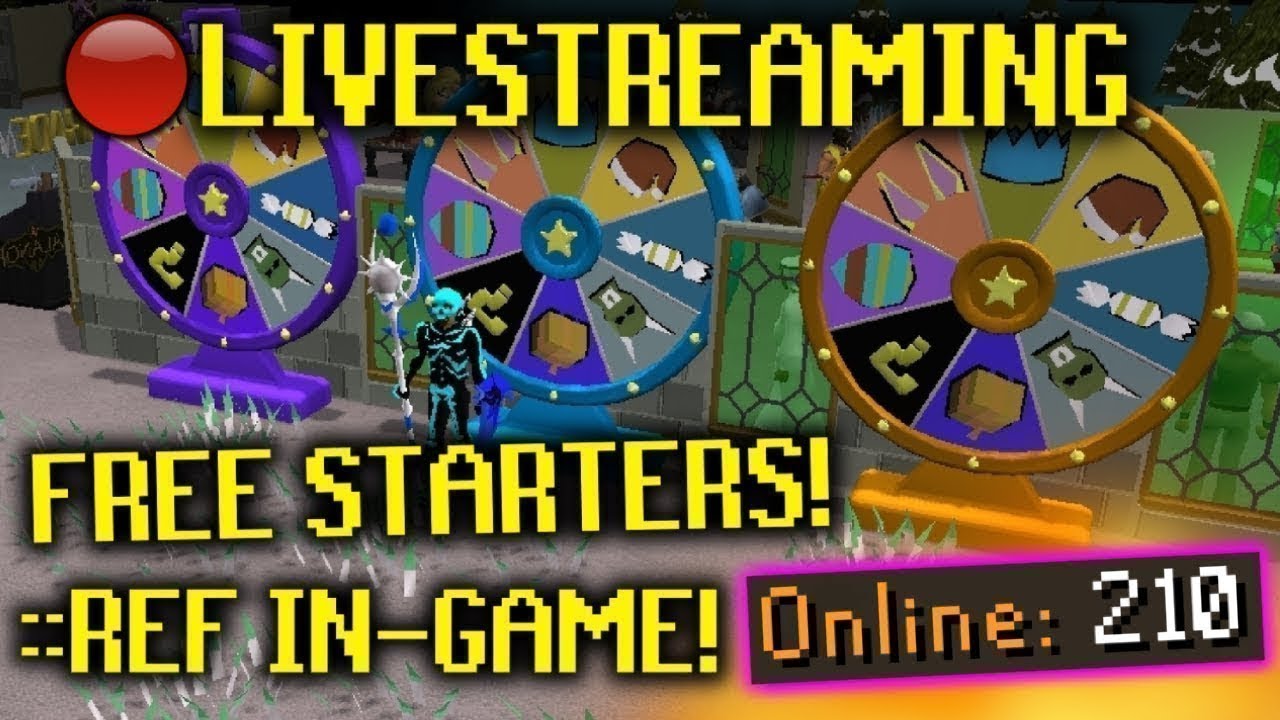 🔴LIVE : ON THE BIGGEST CUSTOM RSPS OF 2026! FREE STARTERPACKAGES!