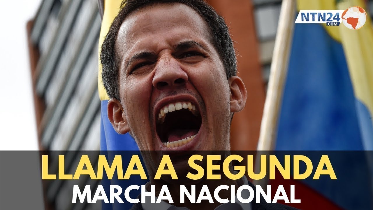 Guaidó llama a una segunda marcha nacional la próxima semana