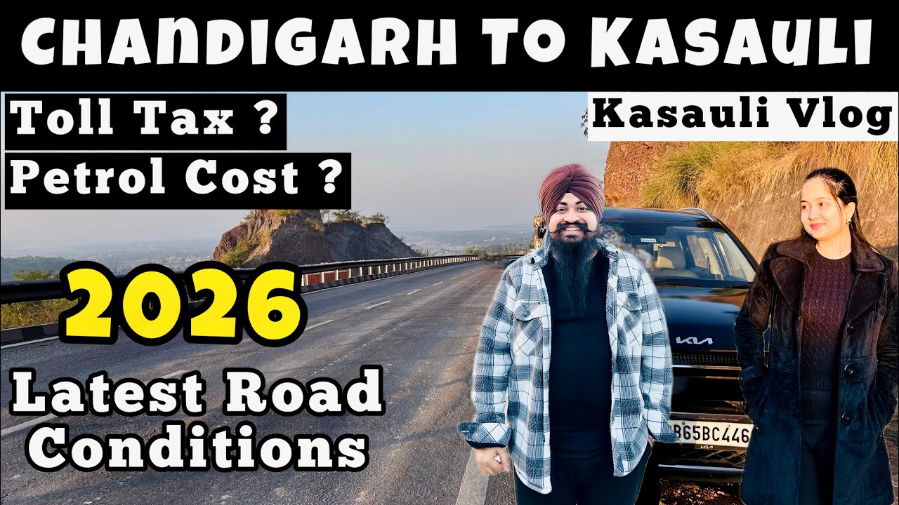 Chandigarh to Kasauli Road Trip | Chandigarh Kasauli highway | Chandigarh to Kasauli road condition