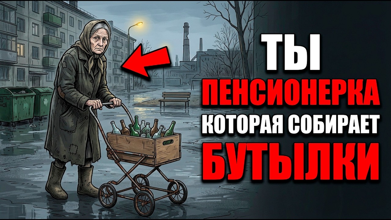 ТЫ - ВЕТЕРАН ТРУДА НА ПОМОЙКЕ (И ты собираешь бутылки по чертежу)