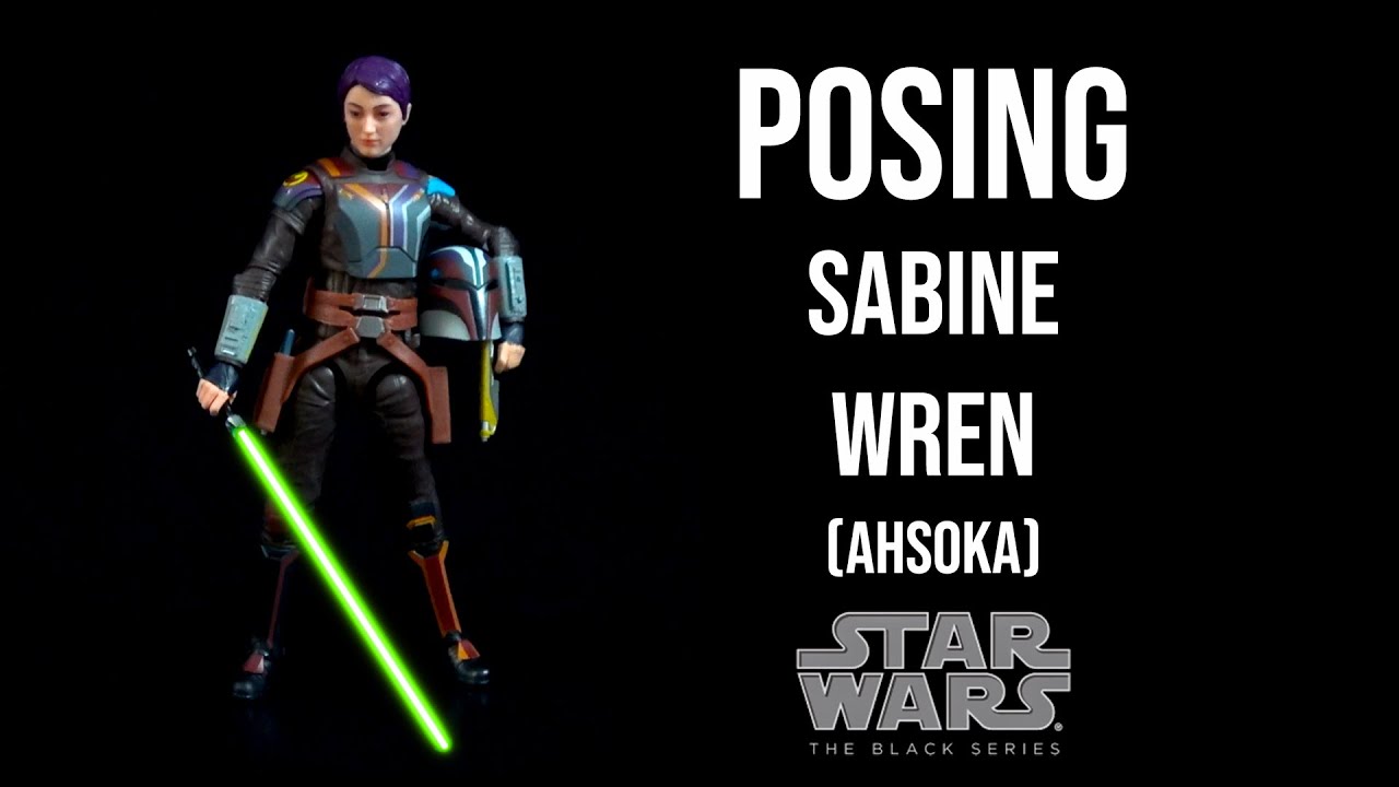 Ep387 Displaying: Star Wars The Black Series - Sabine Wren (Ahsoka)
