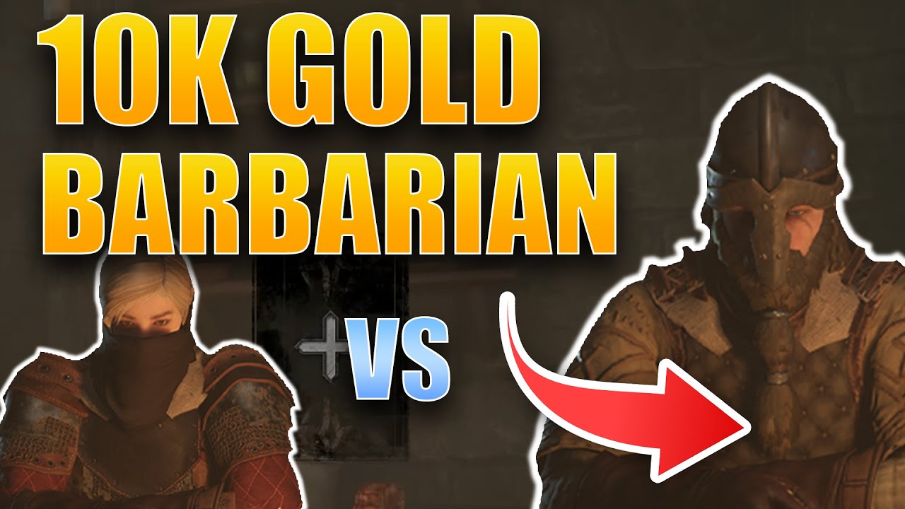 10K Gold Barbarian VS Petite Rogue | Dark and Darker