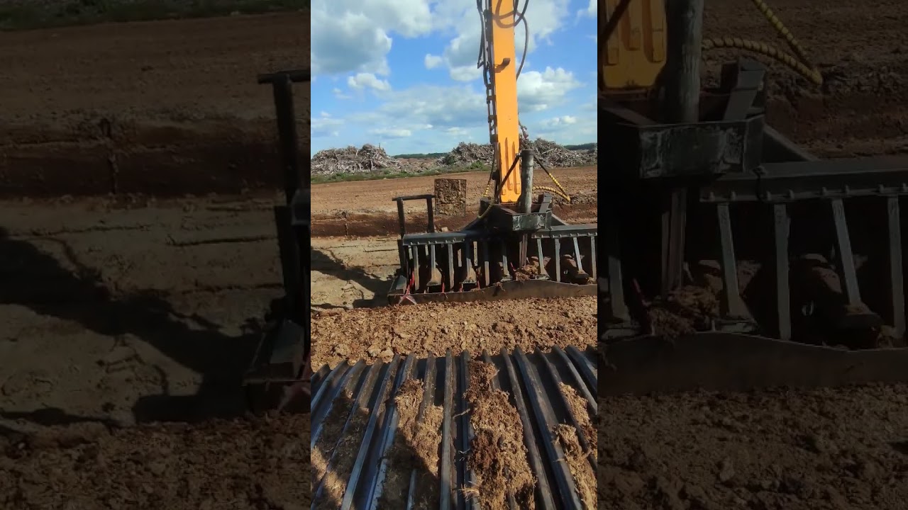 turf cutter#shorts #peatworks #excavator #экскаватор #peat #bog