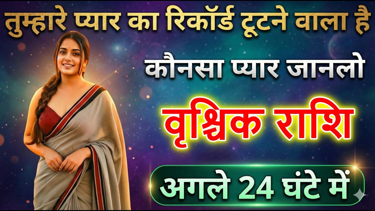 वृश्चिक राशि वालों तुम्हारे प्यार का रिकॉर्ड टूटने वाला है