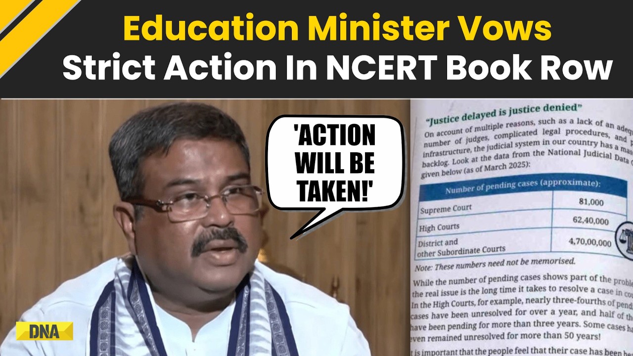 Supreme Court Vs NCERT: 'Action Will Be Taken' Education Minister Vows Action In NCERT Book Row