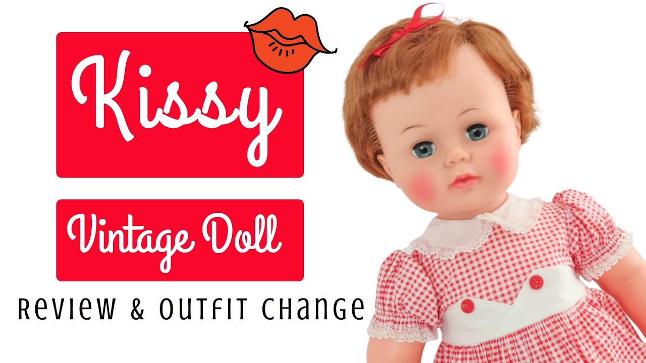 KISSY DOLL: Ideal Toy Company, American Vintage Doll 1963 - Review and Outfit change