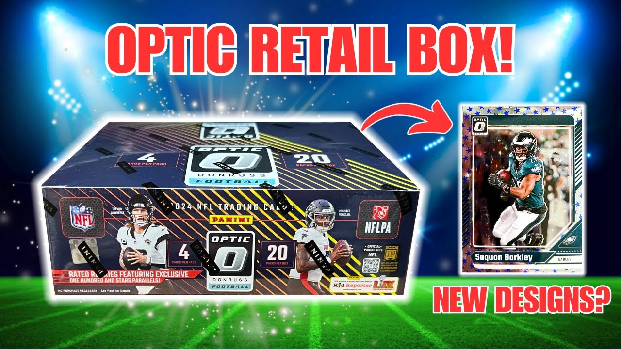 LESS PACKS, BUT BETTER? (BIG HIT!) 2024 Optic Football Retail Box Review