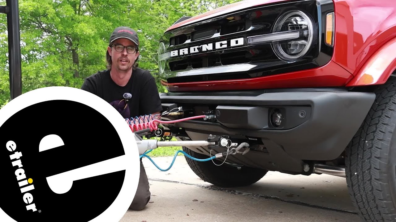 Installing the Roadmaster Direct-Connect Base Plate Kit with Removable Arms on a 2024 Ford Bronco
