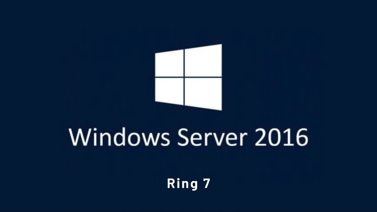 Windows Server 2016 Sounds