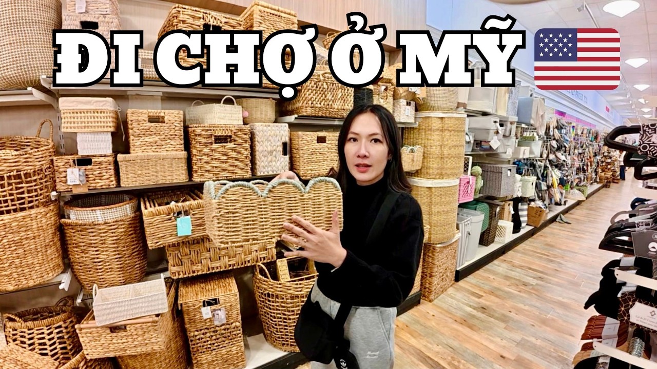 ĐI CHỢ 🇺🇸 SẮM ĐỒ VỀ DỌN LẠI PANTRY - TỪ BỪA BỘN THÀNH GỌN GÀNG || ĂN GÌ Ở MỸ