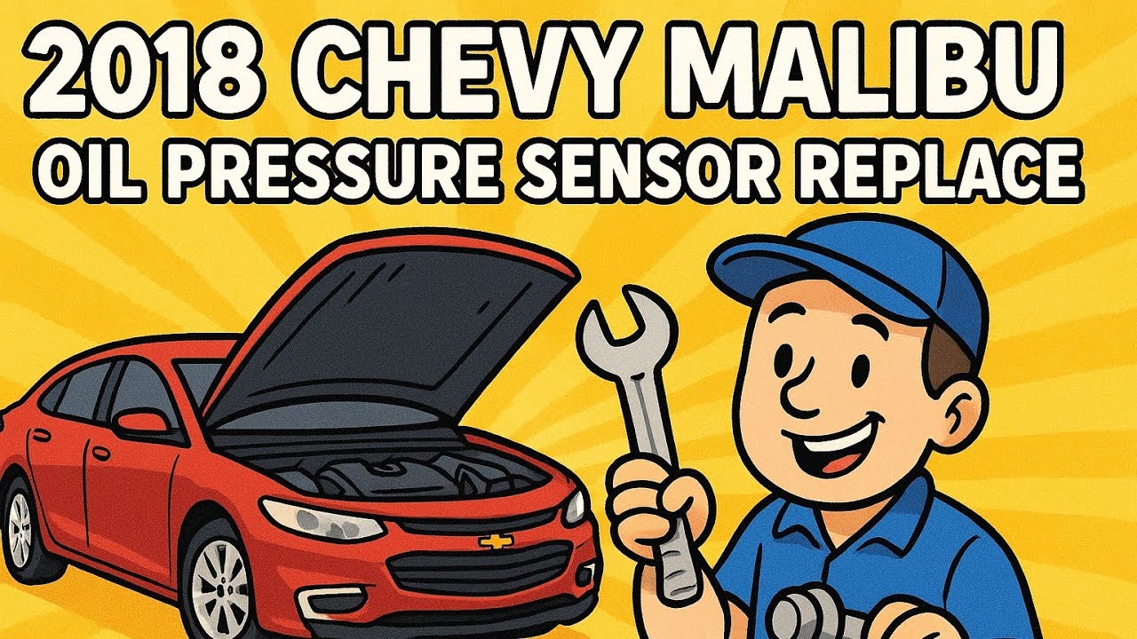 2016-2021 chevy malibu 1.5 oil pressure sensor/switch replace