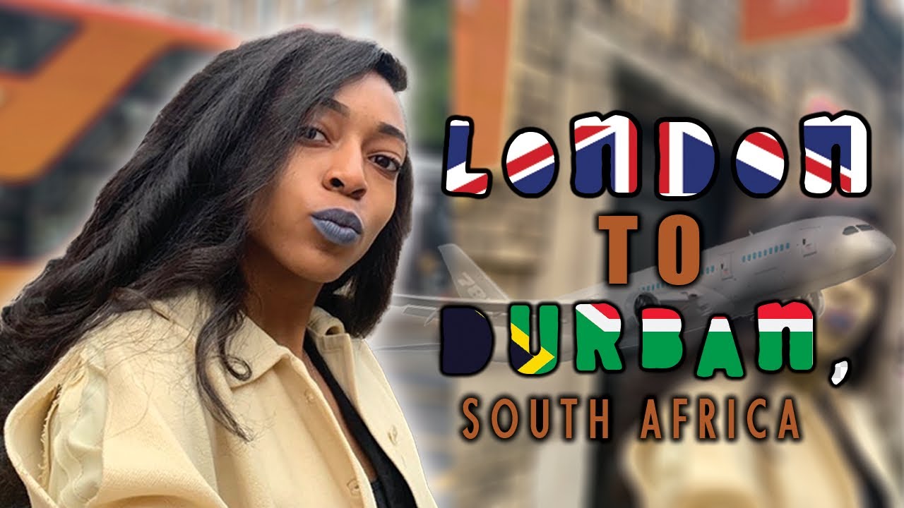 Travel vlog 2019 Part 3| London to Durban, South Africa 🇿🇦 | Jasmine Dion | MySister’s Closet