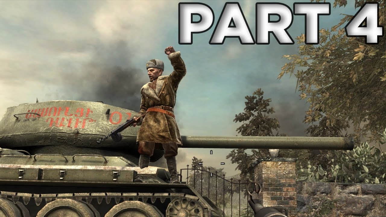 Call of Duty: World At War Walkthrough Part 4 - Their Land, Their Blood [No Commentary]