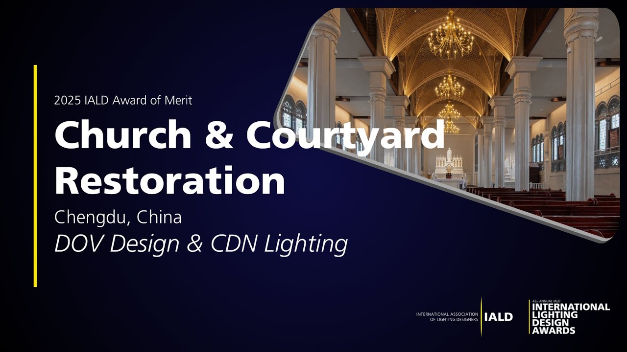 Church & Courtyard Restoration | 2025 IALD Award of Merit