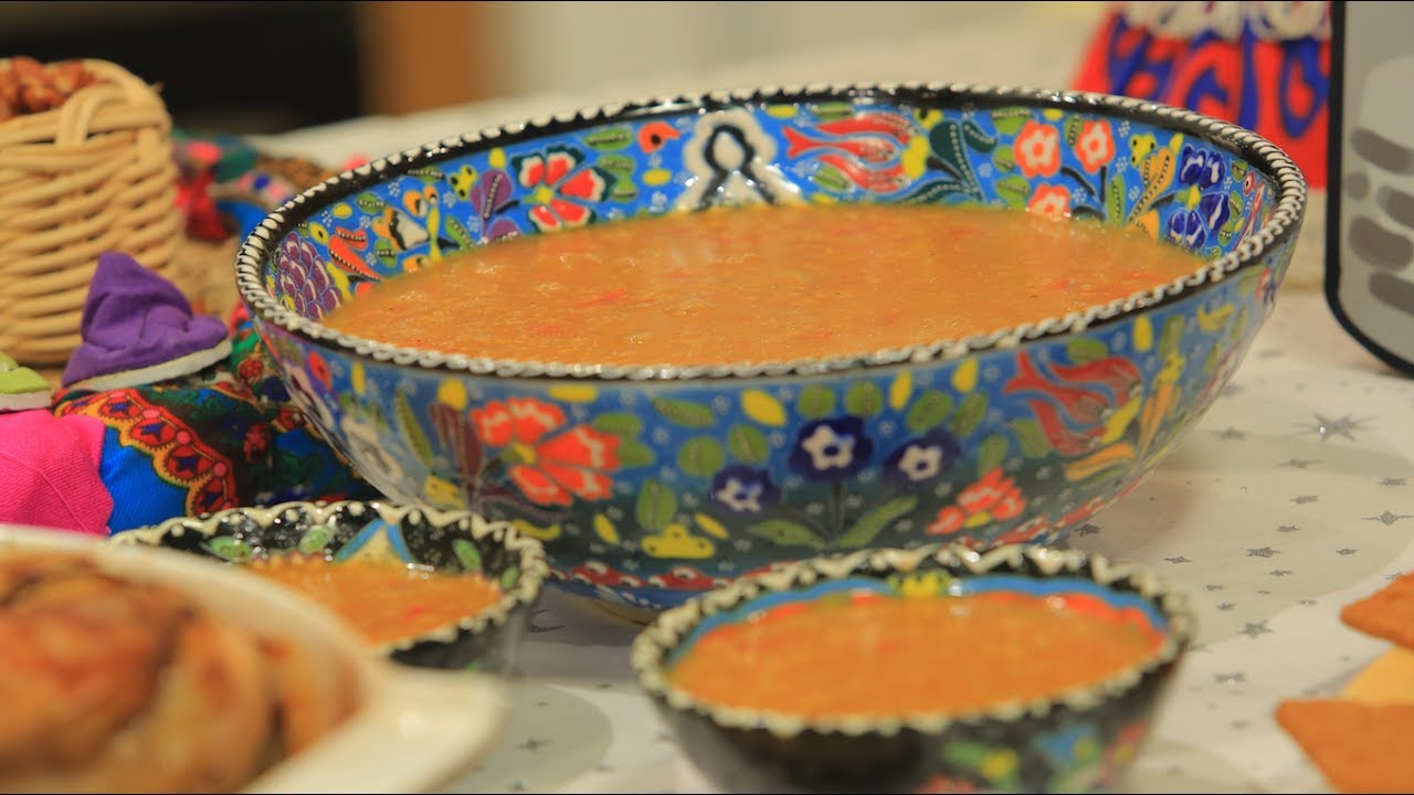 شوربة الشوفان بالطماطم | غادة التلي