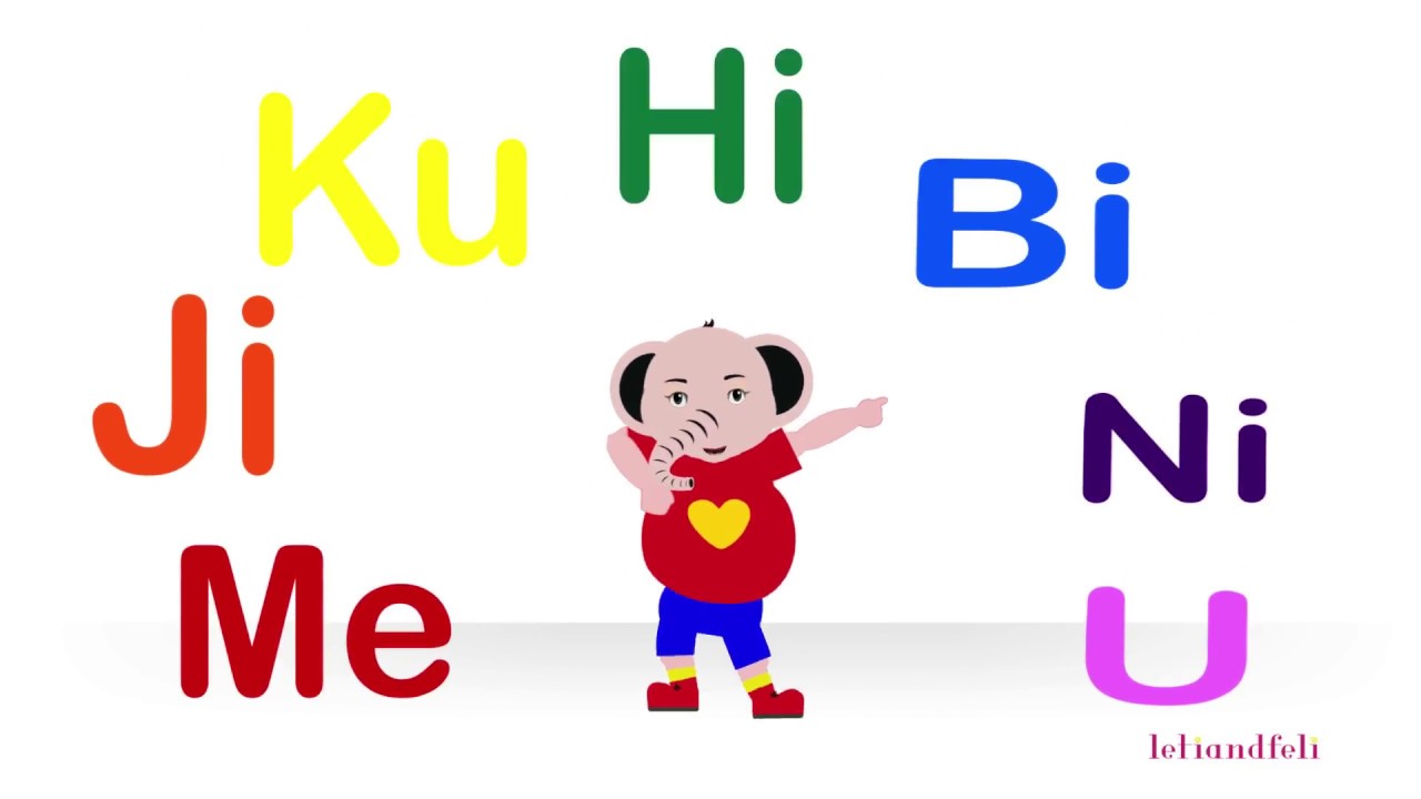 Lagu Anak - Mengenal Warna - Mejikuhibiniu - Belajar Membaca Warna