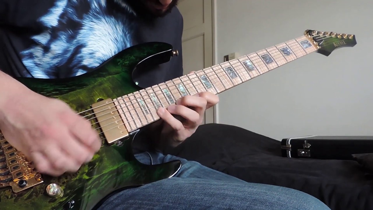 Lucretia (Megadeth) Guitar Solo Cover By C&eacute;sar Ambrosini