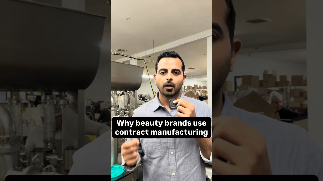 Why beauty brands use contract manufacturing? 
