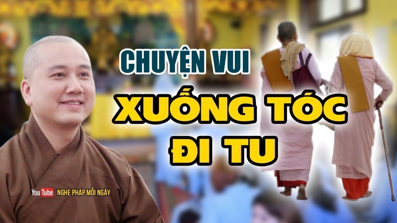 Thầy Pháp Hòa kể chuyện vui  Xuống Tóc Đi Tu  ai nghe cũng cười khì - Vấn đáp Phật Pháp