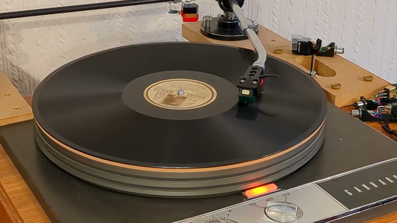 78 RPM: Gustav Mahler: Das Lied Von Der Erde, 1st movement. 1936 live recording, Bruno Walter.