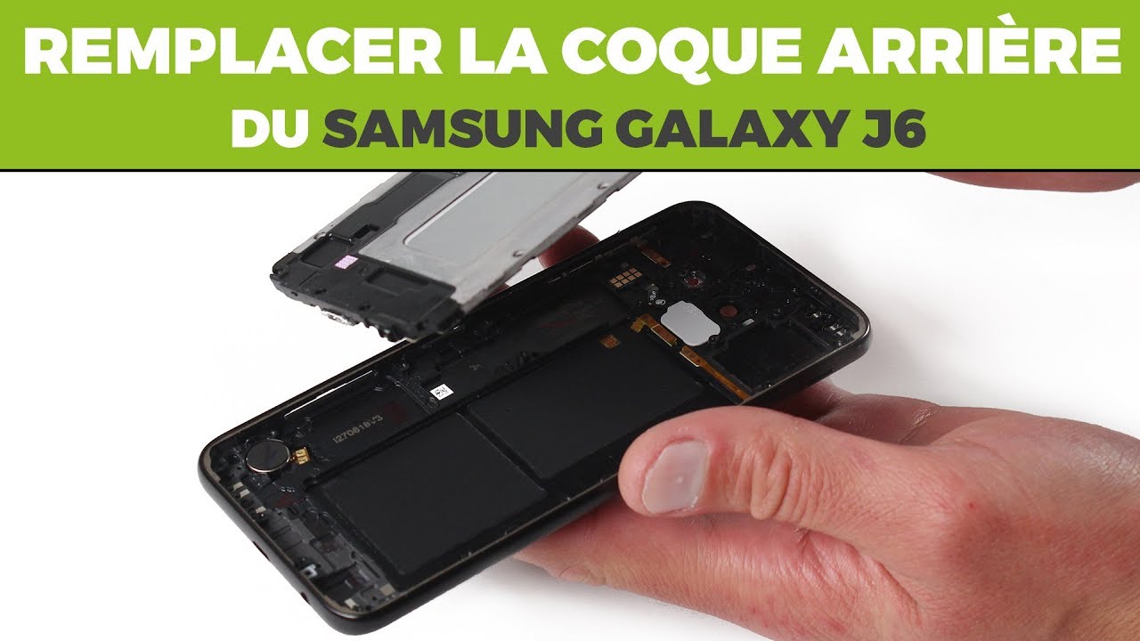 Remplacer sa coque arrière Galaxy J6. By SOSav