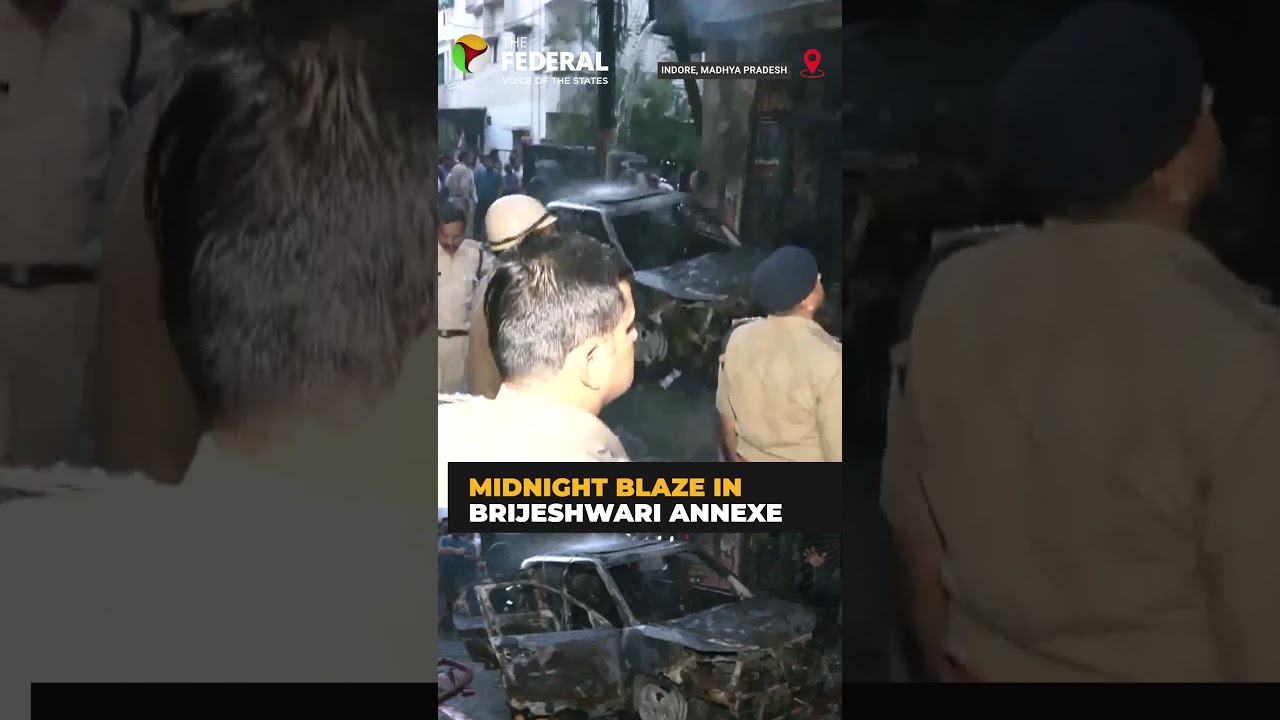 Indore house fire tragedy: 6 dead in midnight blaze | #shorts