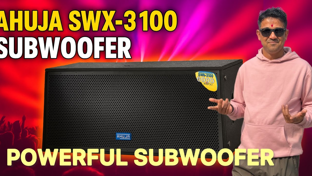 Ahuja SWX-3100 Subwoofer