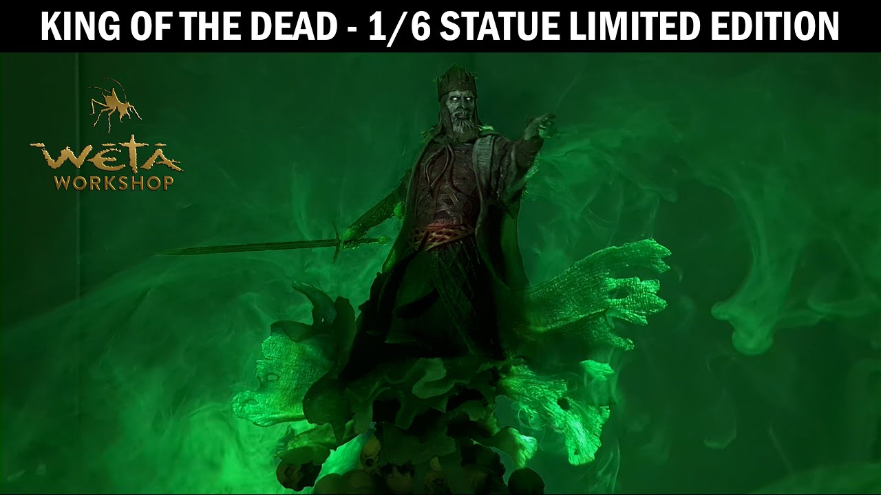 NOUVEAU format de vidéo pour le KING OF THE DEAD 1/6 statue par Weta - UNBOXING / 360°