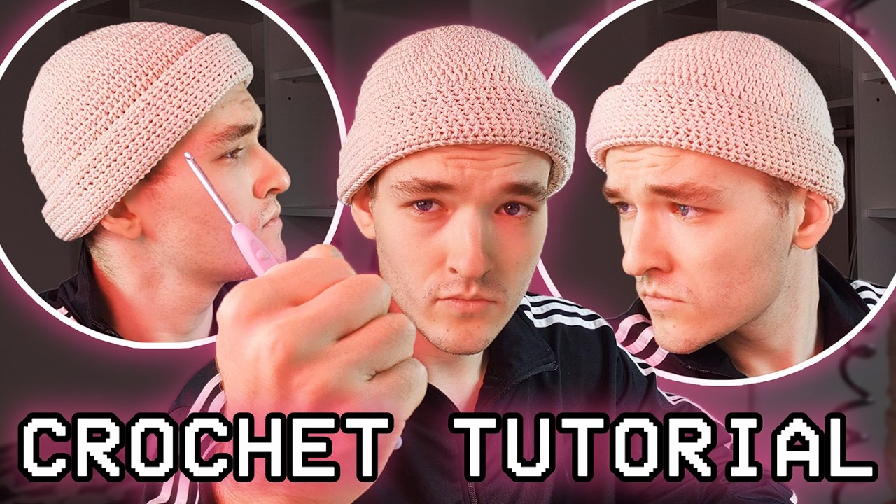 Simple Beanie Hat Crochet Tutorial | FOR ANY HEAD SIZE!