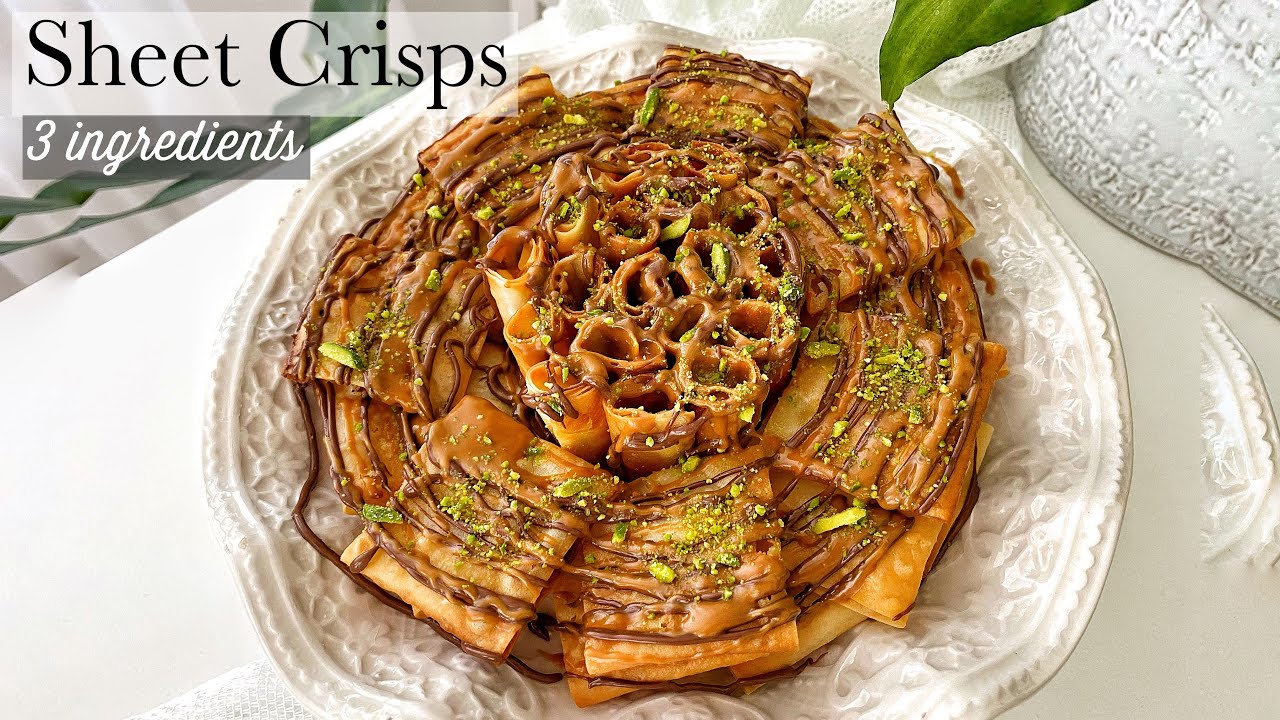 If you have leftover Samosa sheets, MAKE THIS and you will be amazed after eating it! SHEET CRISPS