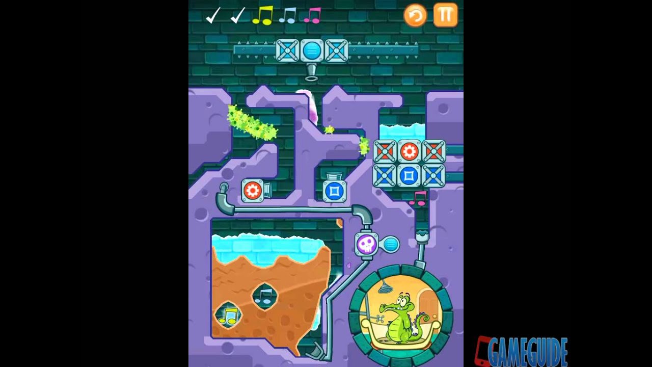 Where's My Water? Level 5-15: Water Gate Allie Challenge 8 Walkthrough