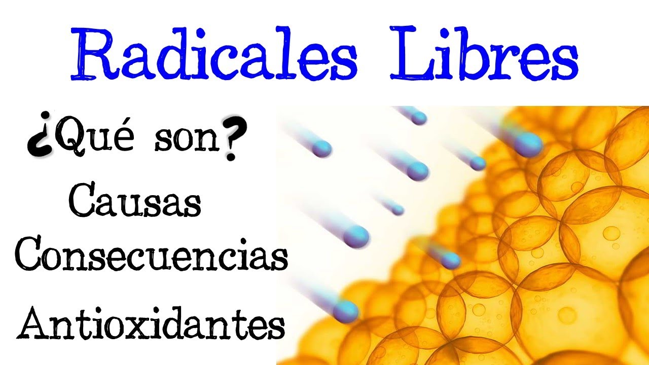 💥 ¿Qué son los Radicales Libres? 💫 Causas y Consecuencias ✨ [Fácil y Rápido] | QUÍMICA |