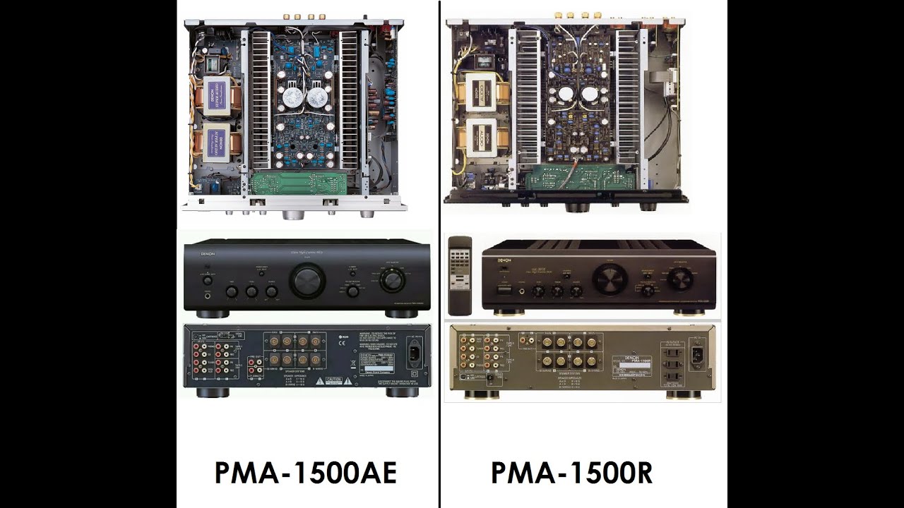 Вся линейка усилителей Denon 1500-серии - различия в звучании