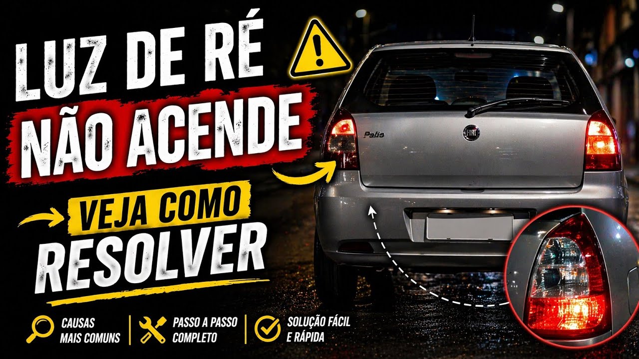 Luz de ré  não acende .... Palio 99 Dicas