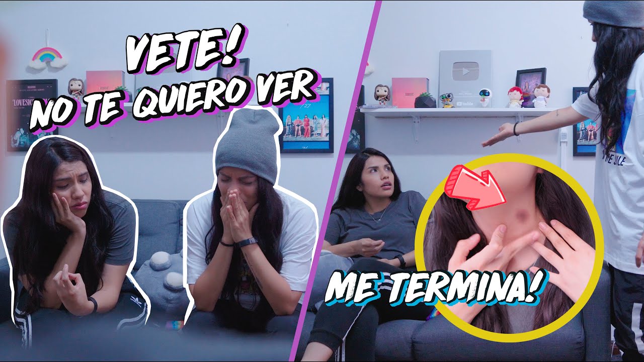 LE FUI INFIEL - BROMA A MI NOVIA CON CHUPETON | SARA Y ATENAS