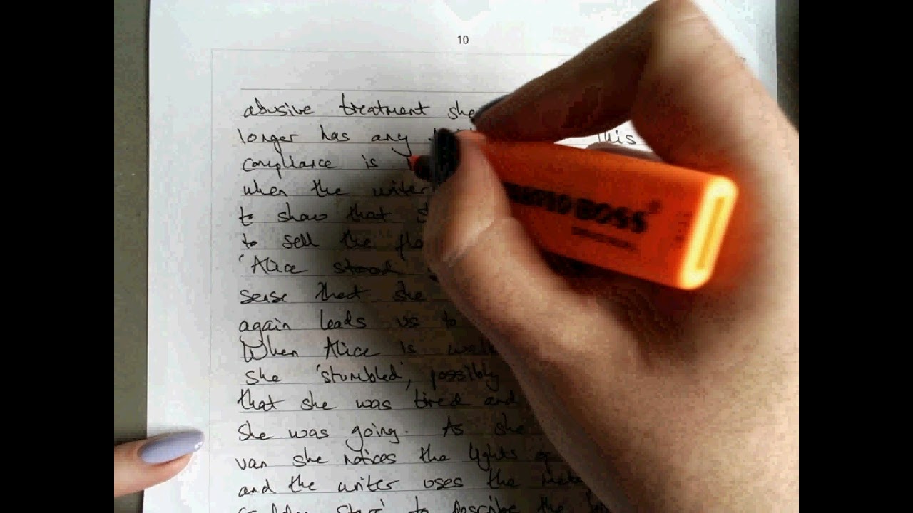 AQA English Language Paper 1 Q4 (Summer 2019)