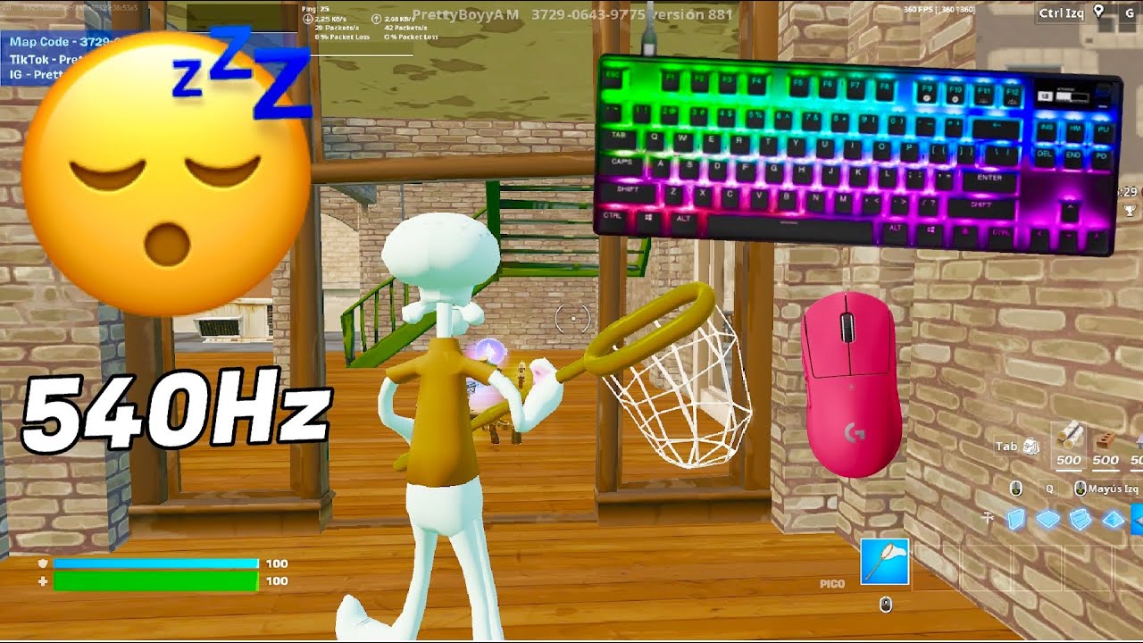 Apex Pro Tkl & 360fps ASMR Chill 🤩 Tilted ZoneWars🏆Keyboard ASMR Fortnite Gameplay