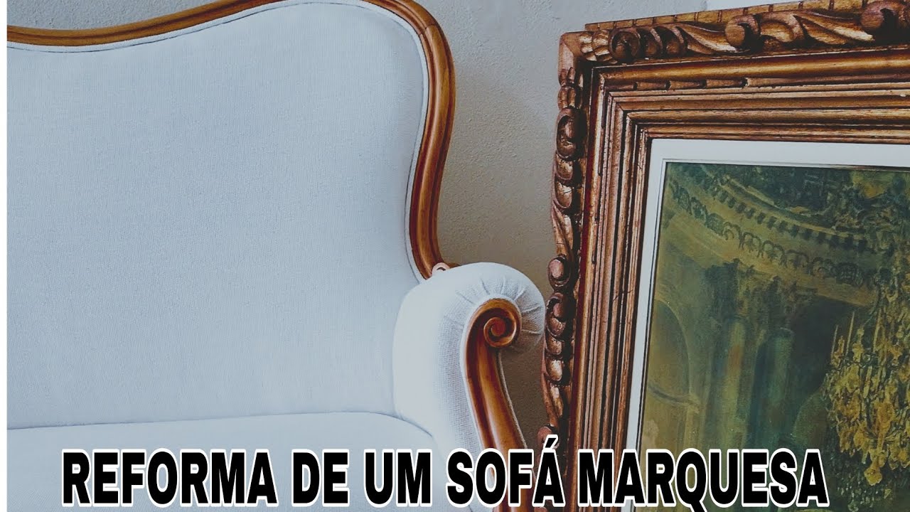 Reforma de sofá marquesa antigo 