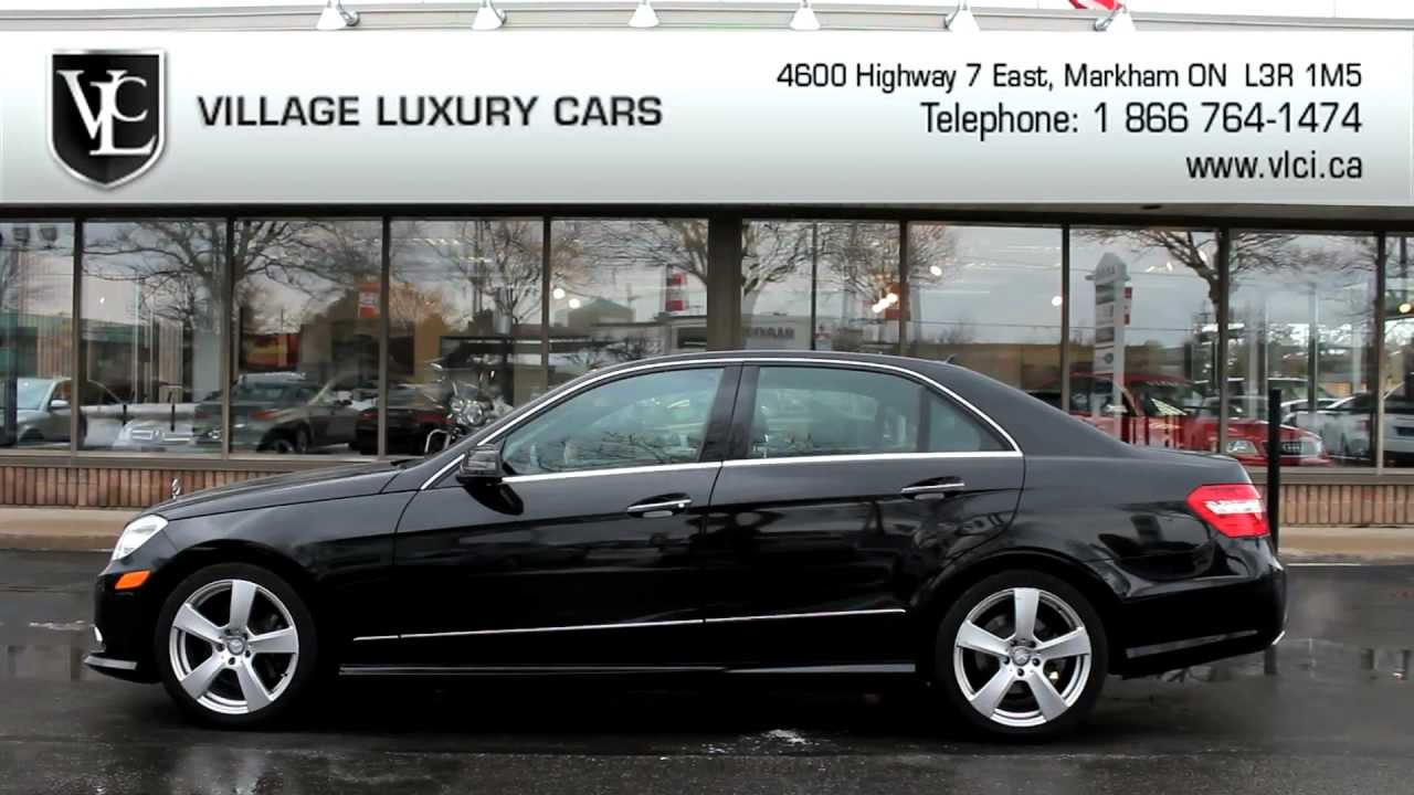 2010 Mercedes-Benz E350 4Matic - Village Luxury Cars Toronto
