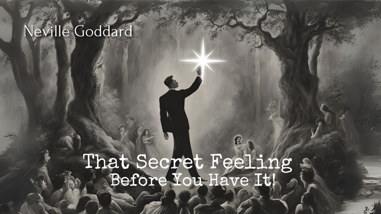 The Secret To Feeling It Before You Have It! - inspirational speech - Neville Goddard