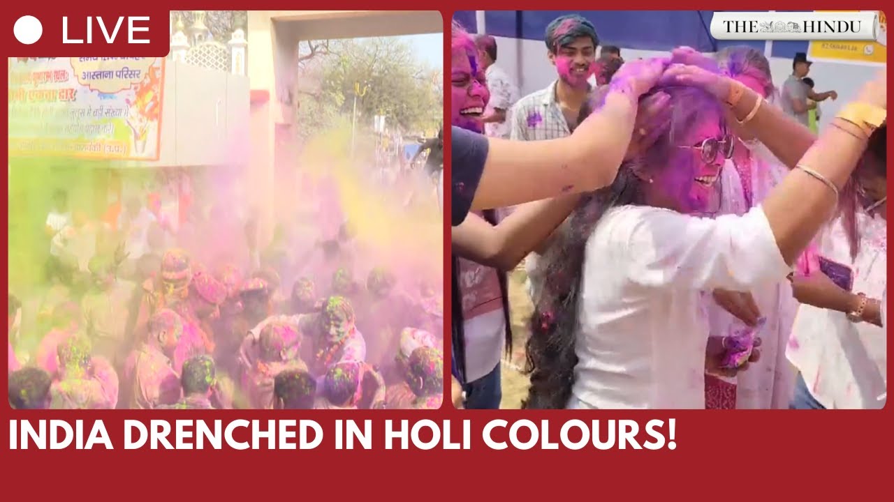 Holi celebrations sweep India in vibrant display of unity and joy