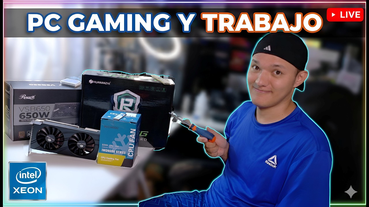 🔴ARMANDO PC XEON PARA GAMING Y TRABAJO ( XEON 2690 V4 + RTX 3060 12GB 🤔 (Respondo todo)