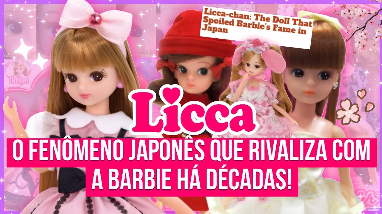 A HISTÓRIA DA LICCA-CHAN: A Boneca que Destruiu a Barbie no Japão! 🇯🇵