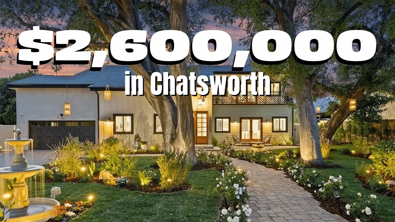 INSIDE the Best Quality New Construction in Chatsworth CA! Luxury Home Tour
